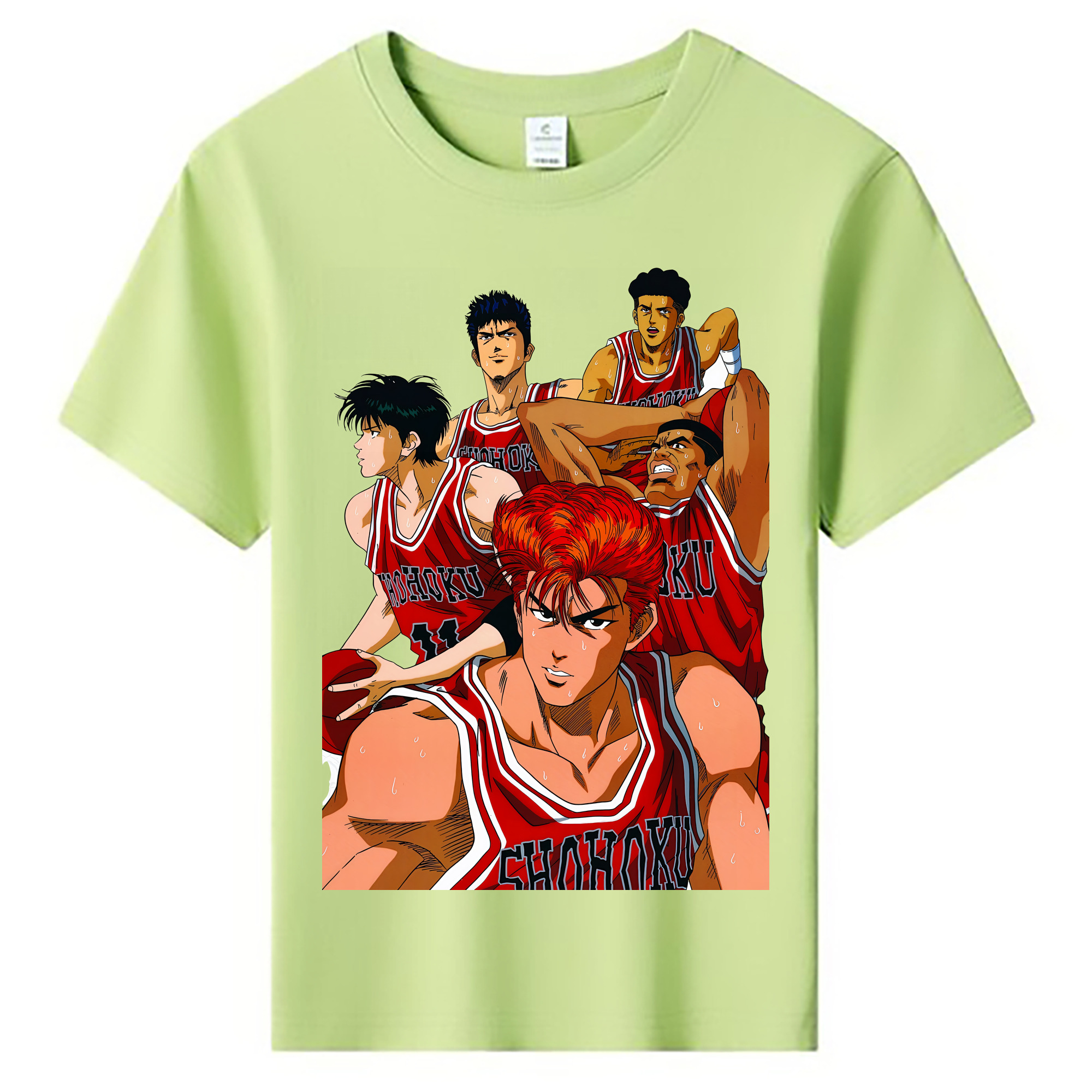 （画像用） SLAM DUNK／スラムダンク 綿100％キッズTシャツ（フロントプリント）